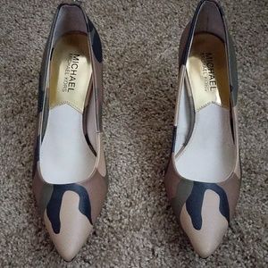 Michael Kors camo heels
